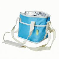 Structured Insulated Bottle Carrier Bag Front Pocket Divided Bottle Carrier Bag