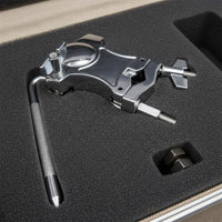 Drum Extension Clamp Easy Installation Tom Holder Clamp Wear-Resistant Tom Drum Mount Holder for Studio Sound Production
