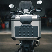 Soft and Comfortable Motorcycle Top Box Backrest Easy Installation Self Top Case Cushion Waterproof for Long-Distance Riding