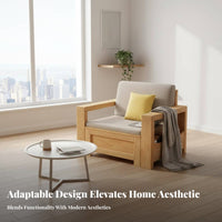 Space-Saving Corner Shape L-Shaped Storage Sofa Nordic Aesthetic Multi-Piece Sofa with Storage two-in-aUse Design Living Room Furniture Removable pads for Apartment Dwellers, Families, Homeowners, Small Spaces, Lounge Area