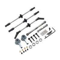 Six Wheel Drive Axle Kit Stable in Use Metal Axle Upgrade Set Easy to Install Drive Shaft Kit for Repair, Workshop