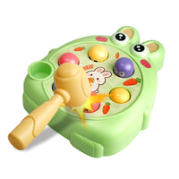 Whack-Atarget Game Interactive Whack-Atarget Game with Hammers Pounding Toy with Hammer Sound Pounding Toy Compact for Children