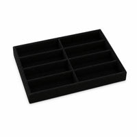 Rectangular 8-Slot Glasses Tray Scratch Protection Glasses Organizer