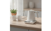 Electric Gooseneck Kettle Temperature-Control Smart Electric Kettle Appliance Keep-Warm Auto Shut-off for Coffee Lovers, Kitchen