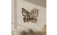 Boho Design Leopard Print Butterfly Shelf Leopard Print Decorative Shelf