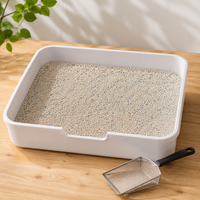 Budgie Cage Litter, 2.27kg Granular Mineral Cage Bedding with Spoon, Highly Absorbent Odor Control for Avian Companions
