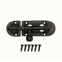 Vintage Slide Bolt Latch Traditional Barrel Bolt Latch Easy to Install Slide Lock Secure for Cabinets