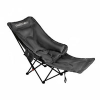 Sturdy Duty Highrear Moon Chair Integrated beverage Holder Adjustable Highrear Camp Recliner Padded Headrest Folding Lounger Oversized Wide Seat for Beachgoers, Outdoor aficionados, Camping, Fishing, Picnics, rearyard