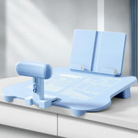 Posture Correction Aid Ergonomic Writing Board with Reading Stand Desk Study Helper Angled for Children, Homework