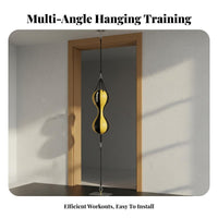Boxing Reaction Ball Solo Training Floor to Ceiling Ball Fast Return Double End Punching Bag for Fighters, Fighting Artists, Home, Gym