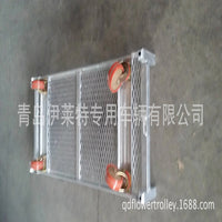 Multi-Layer Mobile Garden Utility Cart with Wheels