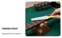 Polishing & Repair Guitar Fret File DIY Friendly Fret Dressing File Long-Lasting for Guitarists, Bass Players, Fretwork, Workshop