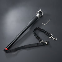 Hands Cycle and Dog Leash Shock-Absorbing Bike Leash with Spring Absorber for Bicycling