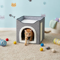 Double Layer Cat House Foldable Cat House Soft