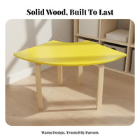 Kindergarten Table Commercial Grade children's Craft Table Modular Kids Desk for Preschoolers, Parents, Preschool Learning Space, Daycare, Playroom