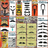 Halloween Costume Fake Mustaches Set for Stage Performance & Party