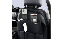 Car Seat Organizer with Tissue Holder Hanging Car Seat Back Organizer Bag Adjustable No Assembly Required for Drivers