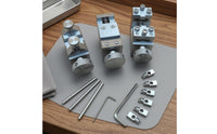 3 Pieces Metal Timepiece Strap Tool Set Adjustable Clamping Watch Bracelet Link Remover Set Compact