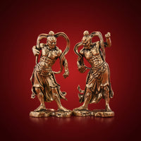 Warrior Figurine Antique-Style Tabletop Ornament Tabletop Sculpture with Base Detailed Statue Classic for Collectors, Home Decor