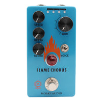 Compact Guitar Effects Pedal Pedalboard-Friendly Guitar Pedal with Metal Enclosure Sturdy Stompbox Portable for Guitarists, Live Stage, Recording Studio
