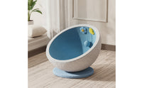 Cat Scratching Pillar with Nest Compact Feline Furniture with Scratching Pillar Multifunctional for Kittens, Apartment