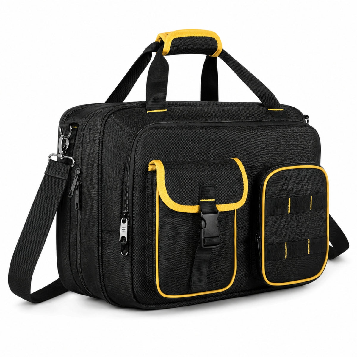 Laptop Tool Bag Heavy Duty Tool Bag with Laptop Sleeve Durable for Electricians