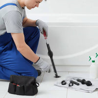 10 Pieces Drain Cleaning Accessory Set Type Heads Heavy-Duty