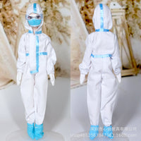 30CM Blythe Doll Doctor Nurse Role Play Costume Protective Suit