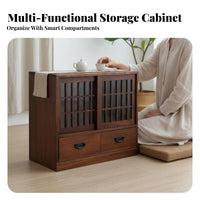 Small Coffee Table with Storage Minimalist Design Household Furniture Multi-Functional for Apartment Dwellers, Students, Living Room, Bedroom, Balcony