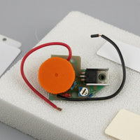 Green PCB Dc Drive Speed Control Board Rotary Knob Brush Drive Driver Module Compact Speed Controller Board Insulated Leads