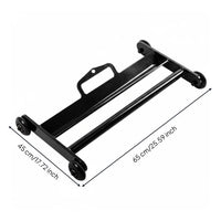 Ab Wheel Leg Exercise Roller Multifunctional 4 Wheel Core Roller Workout Equipment for Home Gym