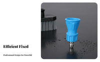 Long-Lasting Construction High Pressure Washer Nozzle Rust Proof Stainless Steel Fixed Angle Washer Nozzle Splash Control for Siding Washing