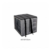 Adjustable Buckle Straps Window Air Conditioner Cover Oxford Cloth Window Air Conditioning Cover Box-Shaped Home Protection