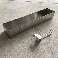 Chicken Feeder, Stainless Steel, 9×6cm, Hanging Type, Pest Control, Feeder, Poultry Farming Supplies