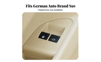 Precise Fit Master Power Window Switch Bezel Easy Installation Driver Side Window Switch Cover Long-Lasting Interior Door Handle Trim Wear Resistant