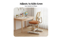 Ergonomic Kids Study Chair Support Ergonomic Kids Desk Chair Thickened Seat Cushion children's Furniture for Students, Homework, Home, Bedroom