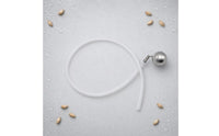 Buoyant Ball Tube Assembly Transparent Floating Ball Immersion Tube Silicone Beer Tubing Polished Keg Accessory Easy to Clean