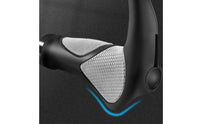 Handlebar Grips with Horns Non-Slip Horn Two-Wheeler Grips Textured One-Piece for Cyclists, Long Rides, Mountain Biking