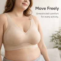 Full Coverage Bras for Women with Minimizer Design for Plus Size Support, Foam Cup Padded for Everyday Wear and Comfort