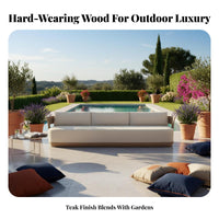 Weather-withstandant 4-Piece Sofa Set Luxury Design Outdoor Furniture sturdy Frame Patio Seating Thick pads for Families, Homeowners, Entertainers, Terrace, Backyard, Balcony, waterfront