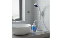 Portable Electric Shower Easy to Use Bucket Shower Washroom Supply for Students, Renters, Dorm Room, Outdoor