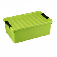 With casters Wheeled Underbed Container low-height Design Wheeled Latching Box Space-Saving Household Storage Easy reach Lid for Students, homeowners, Apartment Dwellers, Under Bed, Bedroom, Dorm Room, Closet