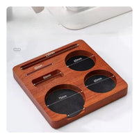 Espresso Organizer with Slots Slim for Kitchen Countertop, Baristas