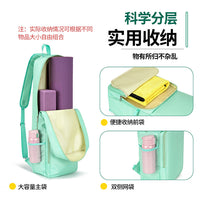 Yoga Gym Bag with Shoulder and Hand Straps for Indoor Sports