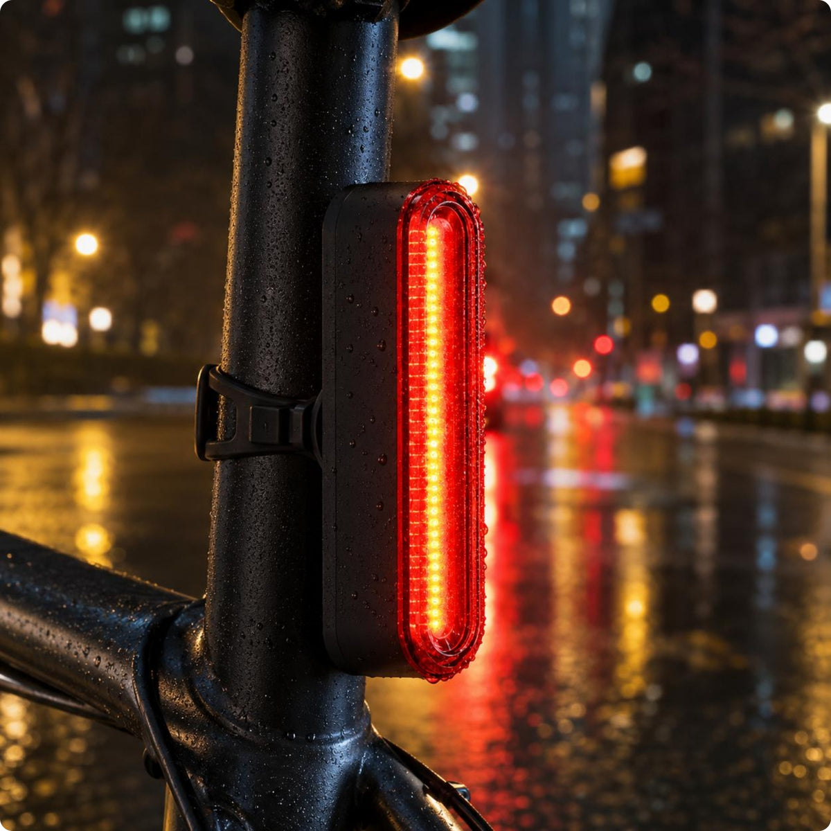 Brake-Sensing Tail Light Aluminum Alloy Brake Sensing Taillight Slim Design