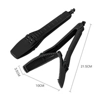 Non-Slip Handle Catch Lip Gripper Single-Hand Operation Plastic Catch Gripper Locking Mechanism Fishing Clamp Tool Sturdy ABS Material for Anglers, Lure Fishermen