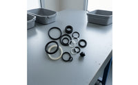 3 Ton Hydraulic Jack Repair Kit Horizontal Hydraulic Repair Seal Kit High-Pressure Parts Long-Lasting for Mechanics, Garage