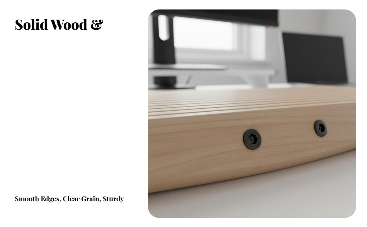 Non-Slip Surface Wooden Balance Board Ergonomic Design Wooden Wobble Board Floor-Friendly Base Ankle Strength Coach Heavy Duty for Athletes, Home Gym