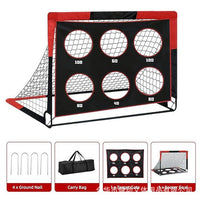 Portable Foldable Kids Soccer Goal Net Indoor Outdoor Training