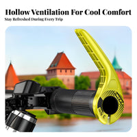 2 Pieces Multiple Hand Positions Cycle Bar Ends Reduces Riding Fatigue Bike Bar Ends Anti-Slip for Long-Distance Cyclists, Hill Climbing